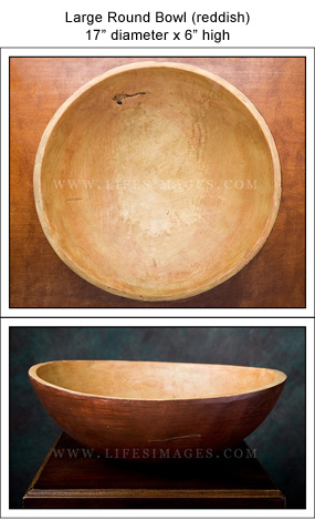 Large Red Bowl